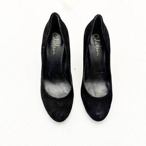 Cole Haan Black Sport Soles Round Toe Suede Leather Pumps Size 8